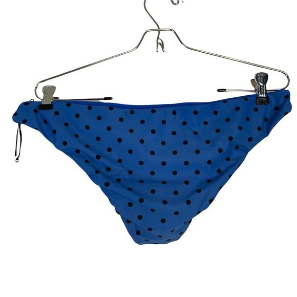 Lovers + Friends Cyan Swimsuit Bikini Bottom Midnight Dot Women’s XL NWT - Picture 7 of 10